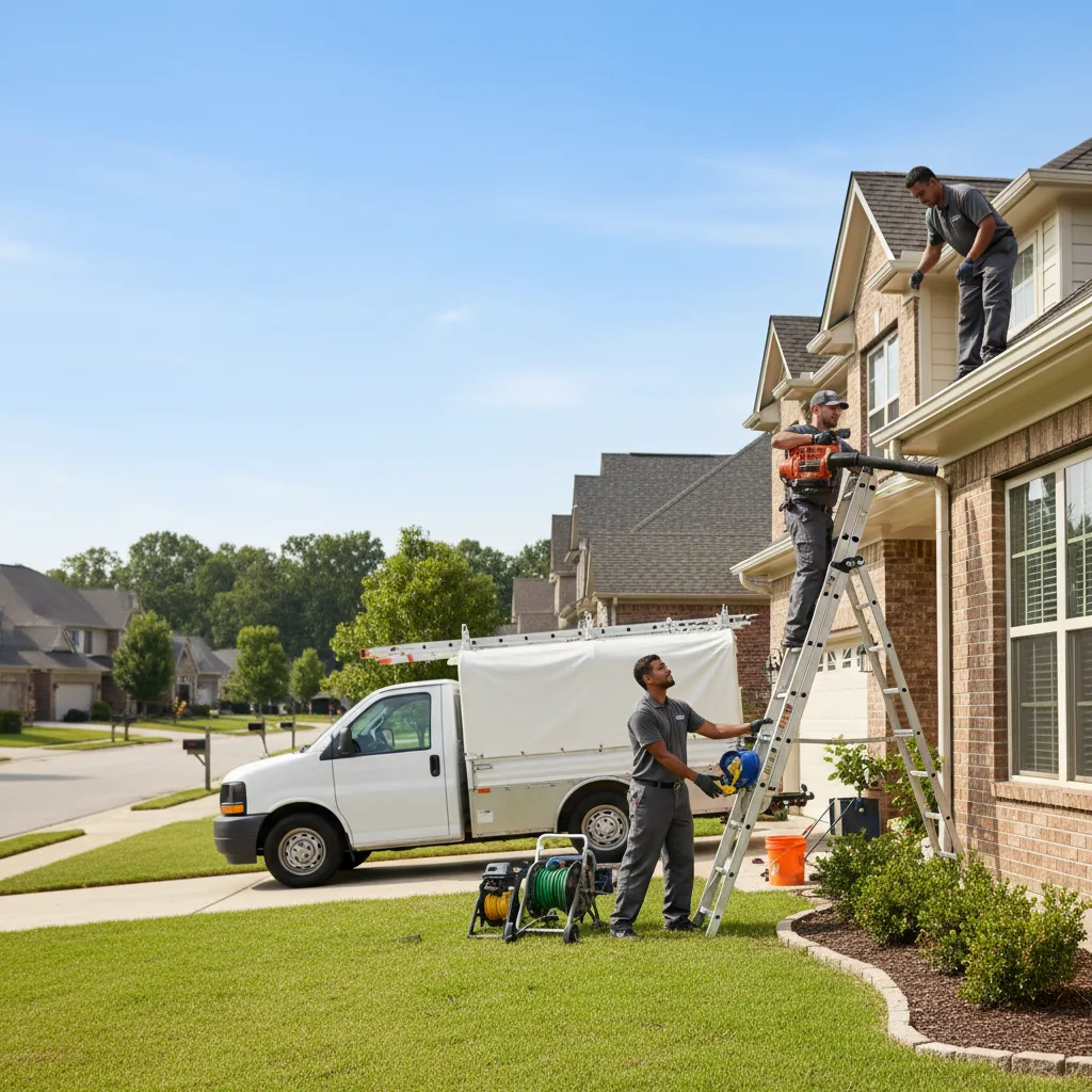 Home Gutter Service in Fairfield, TX near me